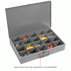 Budget 👏 Durham Mfg. Durham Steel Compartment Box Rack 20 x 15-3/4 x 15 with 4 of 20-Compartment Boxes 😍 -Containers shop 493503IN 3wco