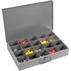 Budget 👏 Durham Mfg. Durham Steel Compartment Box Rack 20 x 15-3/4 x 15 with 4 of 20-Compartment Boxes 😍 -Containers shop 493503 08