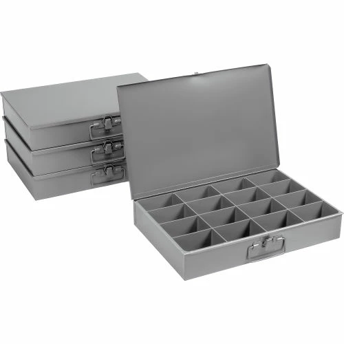 Flash Sale ✔️ Durham Mfg. Durham Steel Compartment Box Rack 20 x 15-3/4 x 15 with 4 of 16-Compartment Boxes ✔️ 2 Flash Sale ✔️ Durham Mfg. Durham Steel Compartment Box Rack 20 x 15-3/4 x 15 with 4 of 16-Compartment Boxes ✔️ - Image 2
