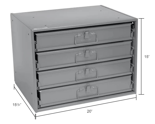 Discount 😀 Durham Mfg. Durham Steel Compartment Box Rack Heavy Duty Bearing 20 x 15-3/4 x 15 with 4 Adj Divider Boxes 🎁 18 Discount 😀 Durham Mfg. Durham Steel Compartment Box Rack Heavy Duty Bearing 20 x 15-3/4 x 15 with 4 Adj Divider Boxes 🎁 - Image 18