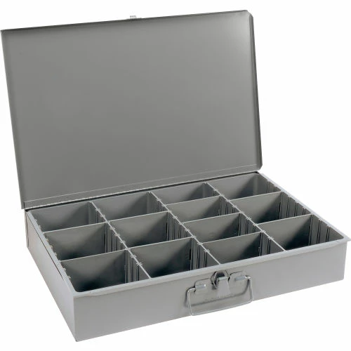 Discount 😀 Durham Mfg. Durham Steel Compartment Box Rack Heavy Duty Bearing 20 x 15-3/4 x 15 with 4 Adj Divider Boxes 🎁 4 Discount 😀 Durham Mfg. Durham Steel Compartment Box Rack Heavy Duty Bearing 20 x 15-3/4 x 15 with 4 Adj Divider Boxes 🎁 - Image 4