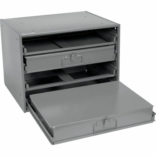 Discount 😀 Durham Mfg. Durham Steel Compartment Box Rack Heavy Duty Bearing 20 x 15-3/4 x 15 with 4 Adj Divider Boxes 🎁 6 Discount 😀 Durham Mfg. Durham Steel Compartment Box Rack Heavy Duty Bearing 20 x 15-3/4 x 15 with 4 Adj Divider Boxes 🎁 - Image 6