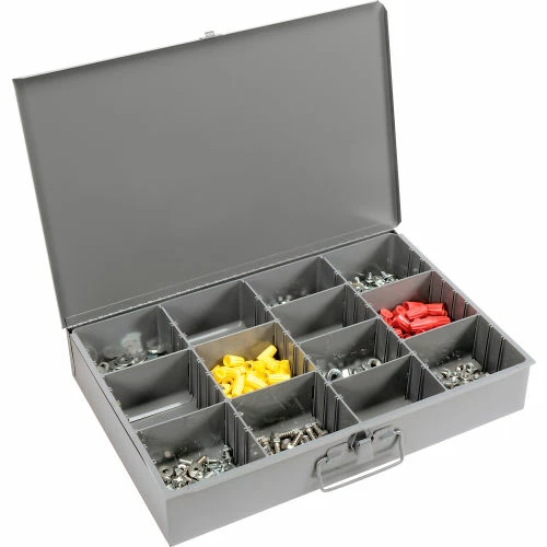 Discount 😀 Durham Mfg. Durham Steel Compartment Box Rack Heavy Duty Bearing 20 x 15-3/4 x 15 with 4 Adj Divider Boxes 🎁 9 Discount 😀 Durham Mfg. Durham Steel Compartment Box Rack Heavy Duty Bearing 20 x 15-3/4 x 15 with 4 Adj Divider Boxes 🎁 - Image 9