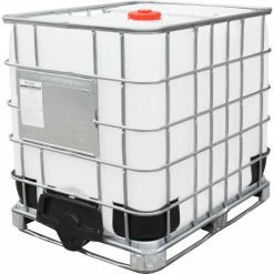 Brand new ๐ Global Industrial IBC Container 275 Gallon UN approved w/ Composite Metal Pallet Base ๐คฉ