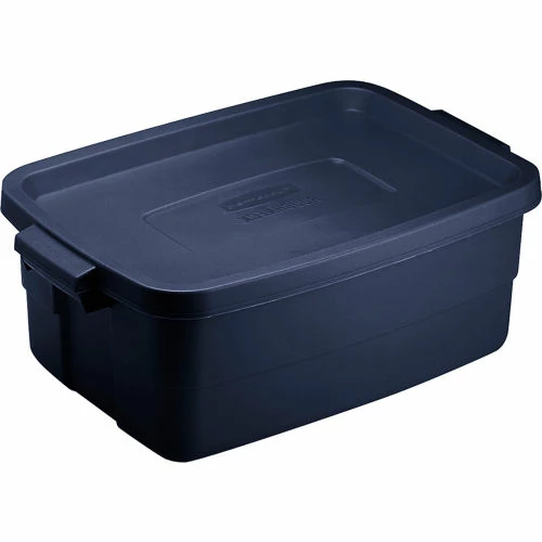 Cheapest ⌛ Rubbermaid® Roughneck™ Tote 3 Gallon 15-11/16"L x 10-5/8"W x 7"H Dark Indigo Metallic - Pkg Qty 6 🎉 1 Cheapest ⌛ Rubbermaid® Roughneck™ Tote 3 Gallon 15-11/16"L x 10-5/8"W x 7"H Dark Indigo Metallic - Pkg Qty 6 🎉