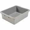Promo 🔥 Global Industrial™ NSF Plastic Bus Tub, 21-1/2"L x 17-3/4"W x 7"H, Gray - Pkg Qty 5 ❤️