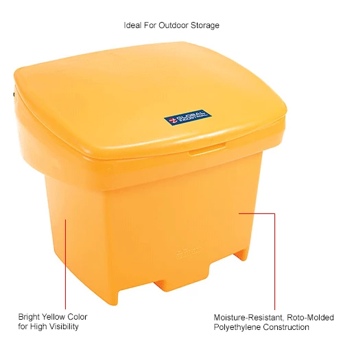 Coupon π― Global Industrial Outdoor Storage Container, 30"Lx25"Wx24"H, 5.5 Cu. Ft., Yellow π 5 Coupon π― Global Industrial Outdoor Storage Container, 30"Lx25"Wx24"H, 5.5 Cu. Ft., Yellow π - Image 5