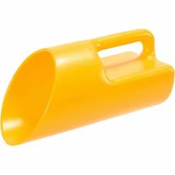 Best Sale 😍 Global Industrial™ Heavy Duty Scoop, 4 Liter Capacity, Yellow 👍