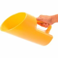 Best Sale 😍 Global Industrial™ Heavy Duty Scoop, 4 Liter Capacity, Yellow 👍 -Containers shop 493699 02