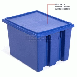 Best Pirce 🥰 Akro-Mils Nest & Stack Tote 35195 - 19-1/2"L x 15-1/2"W x 13"H, Blue - Pkg Qty 6 🔔 48 Best Pirce 🥰 Akro-Mils Nest & Stack Tote 35195 - 19-1/2"L x 15-1/2"W x 13"H, Blue - Pkg Qty 6 🔔 -Containers shop 498422BL 6wco 1