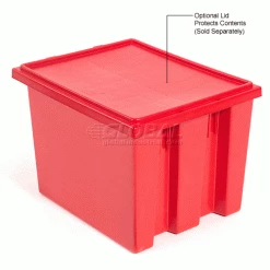 Flash Sale 🔔 Akro-Mils Nest & Stack Tote 35240 - 23-1/2"L x 15-1/2"W x 12"H, Red - Pkg Qty 3 🔔 48 Flash Sale 🔔 Akro-Mils Nest & Stack Tote 35240 - 23-1/2"L x 15-1/2"W x 12"H, Red - Pkg Qty 3 🔔 -Containers shop 498422RD 6wco 1