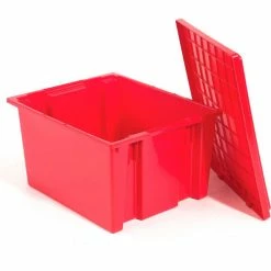 Outlet ๐งจ Akro-Mils Lid 35301 For Nest & Stack Tote 35300, Red - Pkg Qty 3 โ 20 Outlet ๐งจ Akro-Mils Lid 35301 For Nest & Stack Tote 35300, Red - Pkg Qty 3 โ -Containers shop 498427RD 02