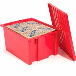 Outlet ๐งจ Akro-Mils Lid 35301 For Nest & Stack Tote 35300, Red - Pkg Qty 3 โ 21 Outlet ๐งจ Akro-Mils Lid 35301 For Nest & Stack Tote 35300, Red - Pkg Qty 3 โ -Containers shop 498427RD 04