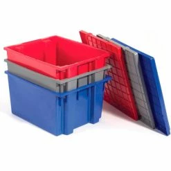 Outlet ๐งจ Akro-Mils Lid 35301 For Nest & Stack Tote 35300, Red - Pkg Qty 3 โ 26 Outlet ๐งจ Akro-Mils Lid 35301 For Nest & Stack Tote 35300, Red - Pkg Qty 3 โ -Containers shop 498427RD 14