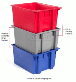 Buy ❤️ Global Industrial Stack and Nest Storage Container SNT230 No Lid 23-1/2 x 19-1/2 x 13, Blue - Pkg Qty 3 ⌛ 47 Buy ❤️ Global Industrial Stack and Nest Storage Container SNT230 No Lid 23-1/2 x 19-1/2 x 13, Blue - Pkg Qty 3 ⌛ -Containers shop 498427 4wco