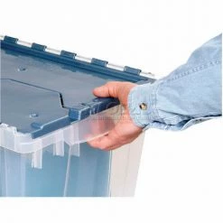 Cheap ⌛ Akro-Mils® Clear Attached Lid Container 66486FILEB w/File Rails - 21-1/2"L x 15"W x 12-1/2"H - Pkg Qty 6 🌟 16 Cheap ⌛ Akro-Mils® Clear Attached Lid Container 66486FILEB w/File Rails - 21-1/2"L x 15"W x 12-1/2"H - Pkg Qty 6 🌟 -Containers shop 506151 13