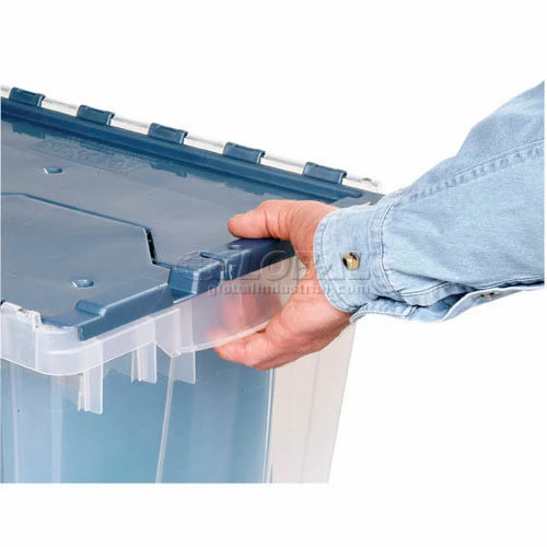 Cheap ⌛ Akro-Mils® Clear Attached Lid Container 66486FILEB w/File Rails - 21-1/2"L x 15"W x 12-1/2"H - Pkg Qty 6 🌟 5 Cheap ⌛ Akro-Mils® Clear Attached Lid Container 66486FILEB w/File Rails - 21-1/2"L x 15"W x 12-1/2"H - Pkg Qty 6 🌟 - Image 5