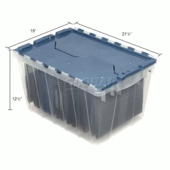Cheap ⌛ Akro-Mils® Clear Attached Lid Container 66486FILEB w/File Rails - 21-1/2"L x 15"W x 12-1/2"H - Pkg Qty 6 🌟 22 Cheap ⌛ Akro-Mils® Clear Attached Lid Container 66486FILEB w/File Rails - 21-1/2"L x 15"W x 12-1/2"H - Pkg Qty 6 🌟 -Containers shop 506151 dim