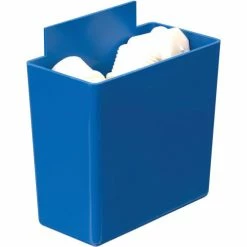 Flash Sale 🥰 Little Bin QBC111 For Plastic Stacking Bins - 1-3/4 x 3-1/4 x 3 Blue - Pkg Qty 48 👏 -Containers shop 550103BL 02