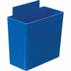 Flash Sale 🥰 Little Bin QBC111 For Plastic Stacking Bins - 1-3/4 x 3-1/4 x 3 Blue - Pkg Qty 48 👏 -Containers shop 550103BL 03