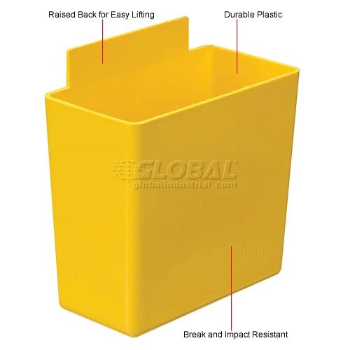Discount 👍 Little Bin QBC111 for Plastic Stacking Bins - 1-3/4 x 3-1/4 x 3 Yellow - Pkg Qty 48 🎁 6 Discount 👍 Little Bin QBC111 for Plastic Stacking Bins - 1-3/4 x 3-1/4 x 3 Yellow - Pkg Qty 48 🎁 - Image 6