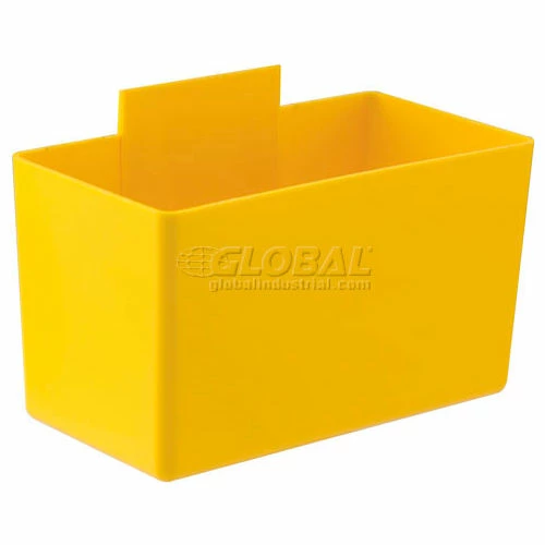 Deals 👍 QBC112 Little Inner Bin Cup for Plastic Stacking Bins - 2-3/4 x 5-1/4 x 3 Yellow - Pkg Qty 48 😍 2 Deals 👍 QBC112 Little Inner Bin Cup for Plastic Stacking Bins - 2-3/4 x 5-1/4 x 3 Yellow - Pkg Qty 48 😍 - Image 2