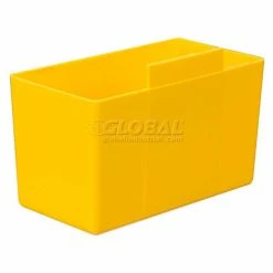 Deals 👍 QBC112 Little Inner Bin Cup for Plastic Stacking Bins - 2-3/4 x 5-1/4 x 3 Yellow - Pkg Qty 48 😍 12 Deals 👍 QBC112 Little Inner Bin Cup for Plastic Stacking Bins - 2-3/4 x 5-1/4 x 3 Yellow - Pkg Qty 48 😍 -Containers shop 550105YL 02