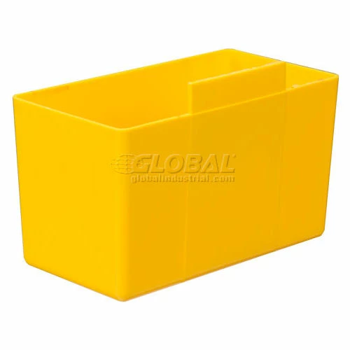 Deals 👍 QBC112 Little Inner Bin Cup for Plastic Stacking Bins - 2-3/4 x 5-1/4 x 3 Yellow - Pkg Qty 48 😍 3 Deals 👍 QBC112 Little Inner Bin Cup for Plastic Stacking Bins - 2-3/4 x 5-1/4 x 3 Yellow - Pkg Qty 48 😍 - Image 3