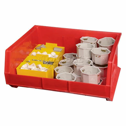 Deals 👍 QBC112 Little Inner Bin Cup for Plastic Stacking Bins - 2-3/4 x 5-1/4 x 3 Yellow - Pkg Qty 48 😍 5 Deals 👍 QBC112 Little Inner Bin Cup for Plastic Stacking Bins - 2-3/4 x 5-1/4 x 3 Yellow - Pkg Qty 48 😍 - Image 5