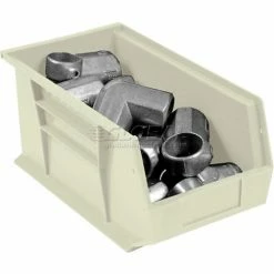 Flash Sale π Global Industrial Plastic Stack & Hang Bin, 5-1/2"W x 14-3/4"D x 5"H, Beige - Pkg Qty 12 π 24 Flash Sale π Global Industrial Plastic Stack & Hang Bin, 5-1/2"W x 14-3/4"D x 5"H, Beige - Pkg Qty 12 π -Containers shop 550112BG 01