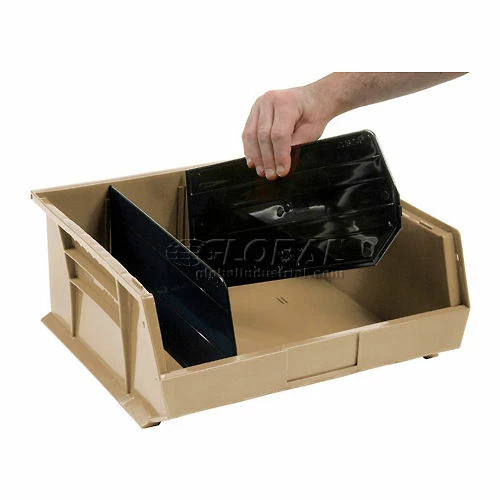 Top 10 ⭐ Global Industrial Plastic Stack & Hang Bin,11"W x 10-7/8"D x 5"H, Beige - Pkg Qty 6 🤩 8 Top 10 ⭐ Global Industrial Plastic Stack & Hang Bin,11"W x 10-7/8"D x 5"H, Beige - Pkg Qty 6 🤩 - Image 8
