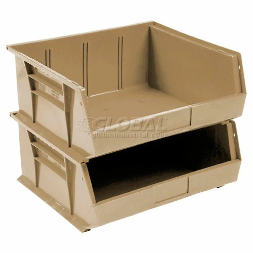 Top 10 ⭐ Global Industrial Plastic Stack & Hang Bin,11"W x 10-7/8"D x 5"H, Beige - Pkg Qty 6 🤩 12 Top 10 ⭐ Global Industrial Plastic Stack & Hang Bin,11"W x 10-7/8"D x 5"H, Beige - Pkg Qty 6 🤩 - Image 12