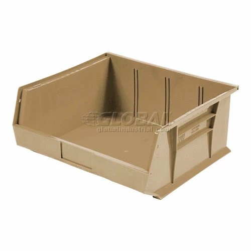 Top 10 ⭐ Global Industrial Plastic Stack & Hang Bin,11"W x 10-7/8"D x 5"H, Beige - Pkg Qty 6 🤩 2 Top 10 ⭐ Global Industrial Plastic Stack & Hang Bin,11"W x 10-7/8"D x 5"H, Beige - Pkg Qty 6 🤩 - Image 2