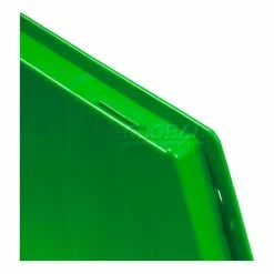 Hot Sale ✨ Plastic Stack & Hang Bin, 16-1/2"W x 10-7/8"D x 5"H, Green - Pkg Qty 6 ⌛ -Containers shop 550114GN 20