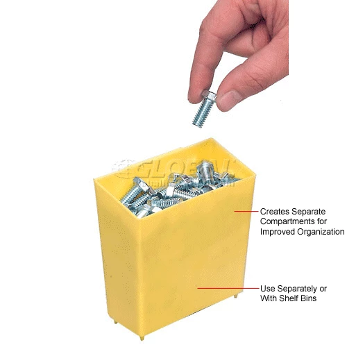 Coupon ✨ Global Industrial Little Bin For Plastic Bins - 4 x 2 x 4 Yellow - Pkg Qty 50 ❤️ 7 Coupon ✨ Global Industrial Little Bin For Plastic Bins - 4 x 2 x 4 Yellow - Pkg Qty 50 ❤️ - Image 7