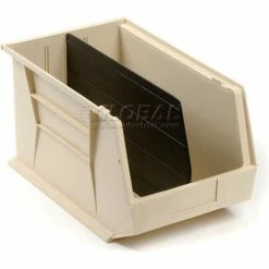 Buy 🎁 Plastic Stack & Hang Bin, 11"W x 18"D x 10"H, Ivory - Pkg Qty 4 ⭐ -Containers shop 550119BG 03