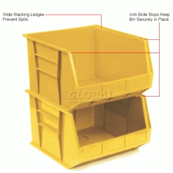 Outlet โญ Global Industrial Plastic Stack & Hang Bin, 16-1/2"W x 18"D x 11"H, Yellow - Pkg Qty 3 ๐ 29 Outlet โญ Global Industrial Plastic Stack & Hang Bin, 16-1/2"W x 18"D x 11"H, Yellow - Pkg Qty 3 ๐ -Containers shop 550121YL 3wco