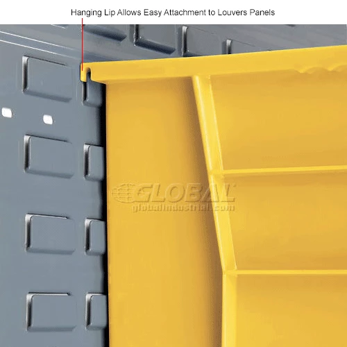 Outlet โญ Global Industrial Plastic Stack & Hang Bin, 16-1/2"W x 18"D x 11"H, Yellow - Pkg Qty 3 ๐ 15 Outlet โญ Global Industrial Plastic Stack & Hang Bin, 16-1/2"W x 18"D x 11"H, Yellow - Pkg Qty 3 ๐ - Image 15