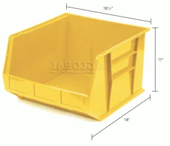 Outlet โญ Global Industrial Plastic Stack & Hang Bin, 16-1/2"W x 18"D x 11"H, Yellow - Pkg Qty 3 ๐ 31 Outlet โญ Global Industrial Plastic Stack & Hang Bin, 16-1/2"W x 18"D x 11"H, Yellow - Pkg Qty 3 ๐ -Containers shop 550121YL dim