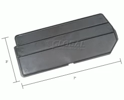 Deals 😉 Divider DUS220 For 7-3/8"D x 3"H Stacking Bin Price for Pack of 6 ✔️ -Containers shop 550264 dim