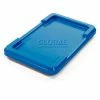 Buy 🤩 Global Industrial™ Blue Lid For Cross Stack And Nest Tote 25-1/8 x 16 x 8-1/2 - Pkg Qty 6 ❤️
