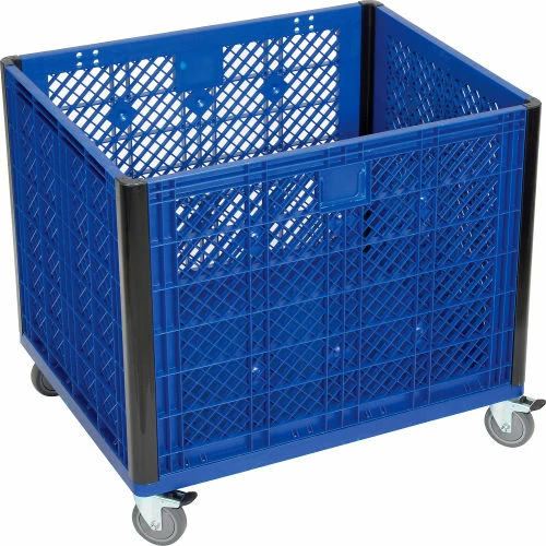 Budget ๐ Global Industrial Easy Assembly Vented Wall Container - Casters 39-1/4 x 31-1/2 x 34 Overall ๐ฅฐ 2 Budget ๐ Global Industrial Easy Assembly Vented Wall Container - Casters 39-1/4 x 31-1/2 x 34 Overall ๐ฅฐ - Image 2