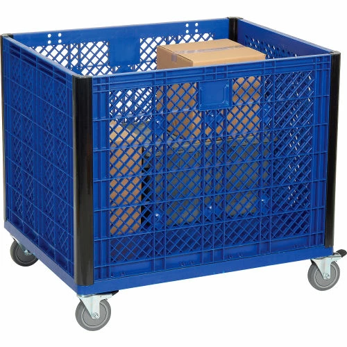 Budget ๐ Global Industrial Easy Assembly Vented Wall Container - Casters 39-1/4 x 31-1/2 x 34 Overall ๐ฅฐ 6 Budget ๐ Global Industrial Easy Assembly Vented Wall Container - Casters 39-1/4 x 31-1/2 x 34 Overall ๐ฅฐ - Image 6