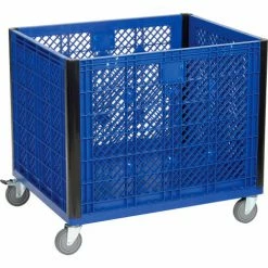 Budget ๐ Global Industrial Easy Assembly Vented Wall Container - Casters 39-1/4 x 31-1/2 x 34 Overall ๐ฅฐ 29 Budget ๐ Global Industrial Easy Assembly Vented Wall Container - Casters 39-1/4 x 31-1/2 x 34 Overall ๐ฅฐ -Containers shop 603087C 07