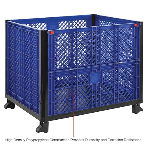 Best Sale 🎁 Global Industrial Easy Assembly Vented Wall Container - Drop Gate 39-1/4x31-1/2x33-1/2 Overall 😀 21 Best Sale 🎁 Global Industrial Easy Assembly Vented Wall Container - Drop Gate 39-1/4x31-1/2x33-1/2 Overall 😀 - Image 21