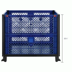 Best Sale 🎁 Global Industrial Easy Assembly Vented Wall Container - Drop Gate 39-1/4x31-1/2x33-1/2 Overall 😀 53 Best Sale 🎁 Global Industrial Easy Assembly Vented Wall Container - Drop Gate 39-1/4x31-1/2x33-1/2 Overall 😀 -Containers shop 603087DIN dim2