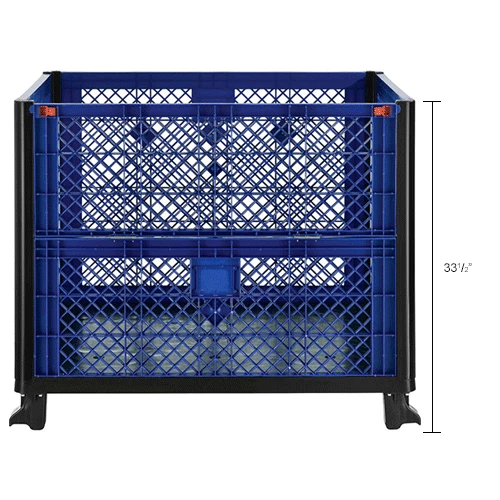 Best Sale 🎁 Global Industrial Easy Assembly Vented Wall Container - Drop Gate 39-1/4x31-1/2x33-1/2 Overall 😀 27 Best Sale 🎁 Global Industrial Easy Assembly Vented Wall Container - Drop Gate 39-1/4x31-1/2x33-1/2 Overall 😀 - Image 27