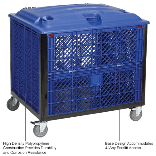 Best deal ๐คฉ Global Industrial Easy Assembly Vented Wall Container-Drop Gate/Lid/Caster 39-1/4x31-1/2x34 OH ๐ฏ 23 Best deal ๐คฉ Global Industrial Easy Assembly Vented Wall Container-Drop Gate/Lid/Caster 39-1/4x31-1/2x34 OH ๐ฏ - Image 23