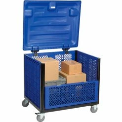 Best deal ๐คฉ Global Industrial Easy Assembly Vented Wall Container-Drop Gate/Lid/Caster 39-1/4x31-1/2x34 OH ๐ฏ 34 Best deal ๐คฉ Global Industrial Easy Assembly Vented Wall Container-Drop Gate/Lid/Caster 39-1/4x31-1/2x34 OH ๐ฏ -Containers shop 603087DP 05