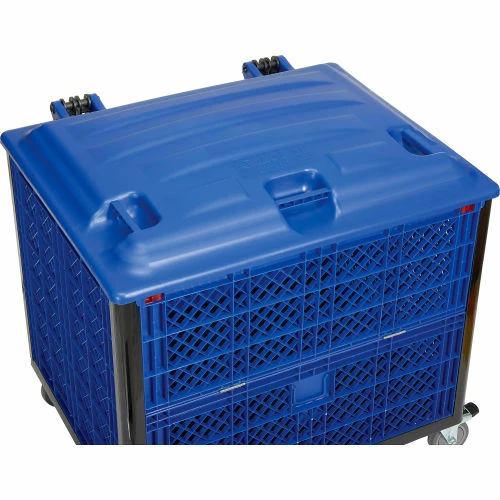 Best deal ๐คฉ Global Industrial Easy Assembly Vented Wall Container-Drop Gate/Lid/Caster 39-1/4x31-1/2x34 OH ๐ฏ 9 Best deal ๐คฉ Global Industrial Easy Assembly Vented Wall Container-Drop Gate/Lid/Caster 39-1/4x31-1/2x34 OH ๐ฏ - Image 9